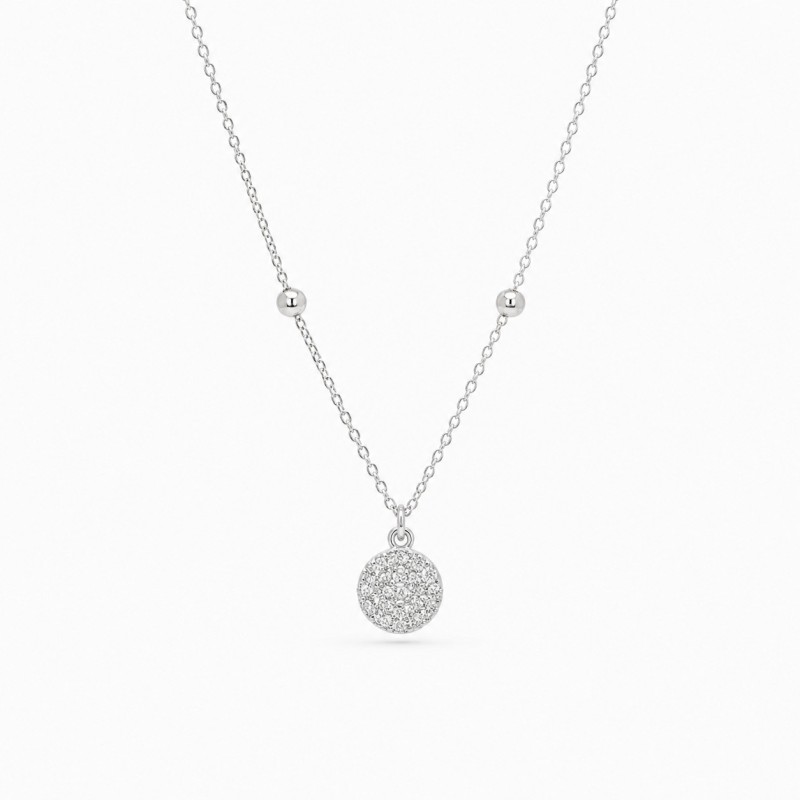 COLLAR ORO BLANCO 19D 0,11CT