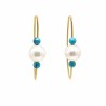 PENDIENTES ORO-PERLA