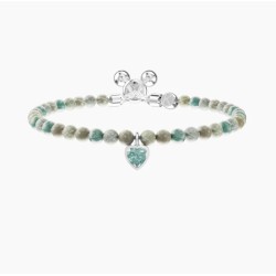 Pulsera ajustable con jaspe...