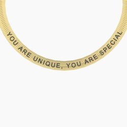 Pulsera ajustable de mujer con frase