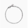 Pulsera de tenis con cristales blancos