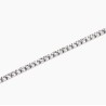 Pulsera de tenis con cristales blancos