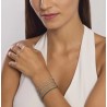 Pulsera de tenis con cristales azules