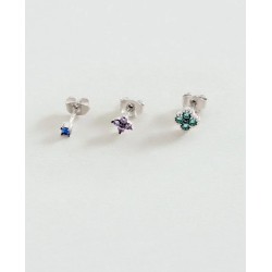 Pendientes cortos FLORES...