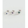 Pendientes cortos FLORES MIX & MATCH