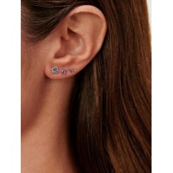 Pendientes cortos FLORES MIX & MATCH