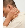 Anillo bañado en oro con estrella de mar