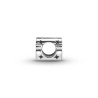 Charm en plata de ley Logo Star Wars en 3D