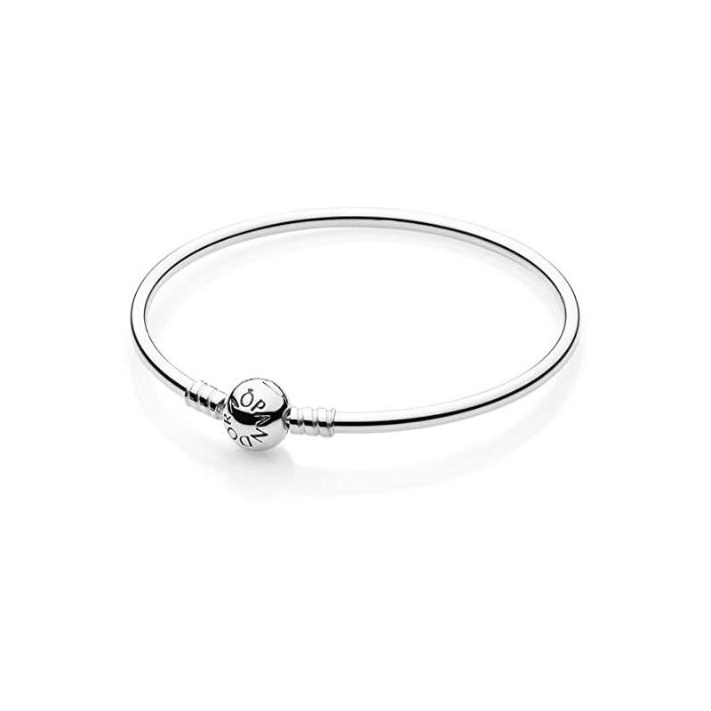 Pulsera PANDORA Rígida Cierre Logo Pandora