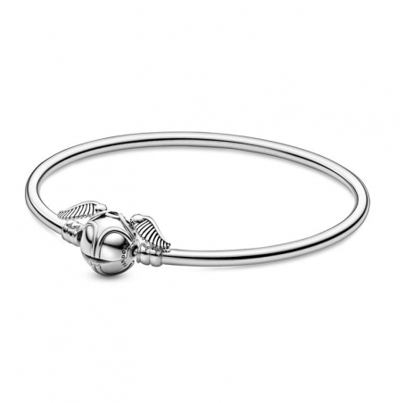 Pulsera Pandora Moments Rígida Cierre Snitch