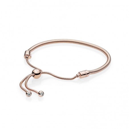 Pulsera PANDORA Moments Deslizante Rose.