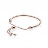 Pulsera PANDORA Moments Deslizante Rose.
