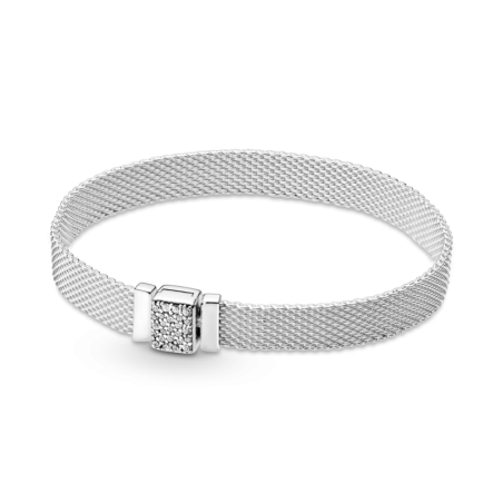 Pulsera Reflexions en plata de ley Cierre Brillante