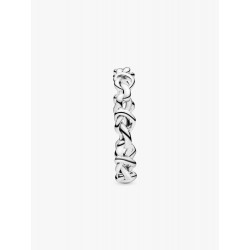 Anillo Pandora en plata de ley Corazones Anudados