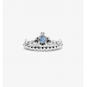 Anillo Pandora Disney Tiara Azul Cenicienta