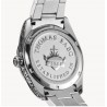 Reloj Rebel at Heart Revive 40 mm acero inoxidable azul medianoche, diseño grabado