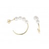 Pendientes 4 perlas