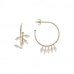 PENDIENTES PLATA CHAPADO...